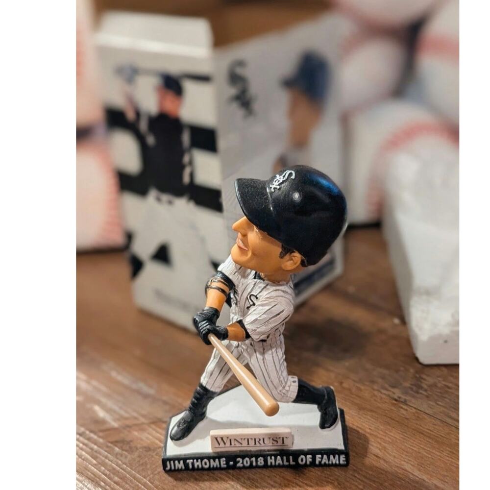 Jim Thome Chicago White Sox 2018 Hall of Fame Wintrust Bobblehead SGA